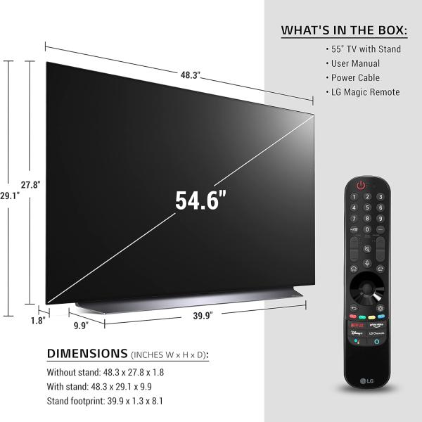 LG OLED C1 Series 4K Smart TV