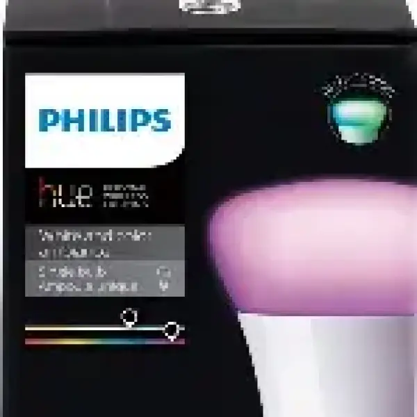 Philips Hue White and Color Ambiance A19 LED Smart Bulb