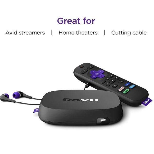Roku Ultra 2020 Streaming Media Player
